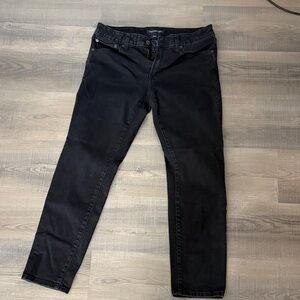 Aeropostale Men's Skinny Black Jeans